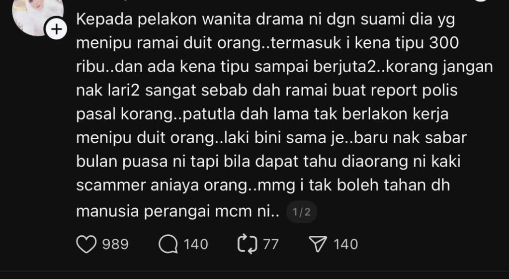 pelakon wanita