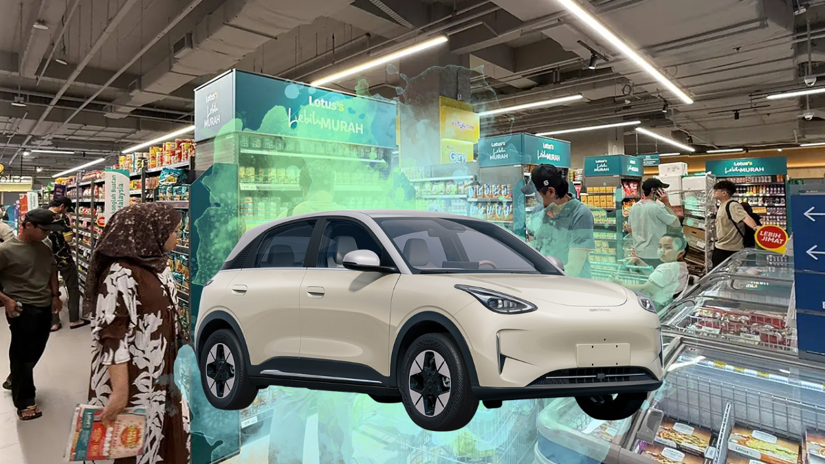 Proton e.MAS 5 Nanti Pelanggan Bertuah Lotus’s, Rezeki Menang Kereta Raya!