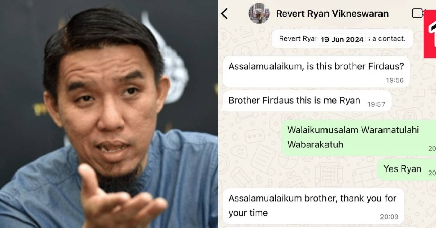 “Dia Budak Baik & Sopan, Apa Yang Berlaku?” – Firdaus Wong Kongsi Perbualan Dengan Lelaki Pijak Al-Quran