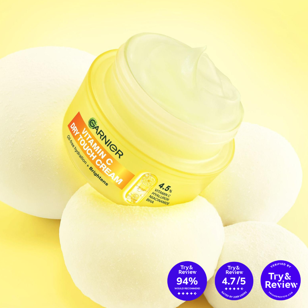 garnier dry touch cream