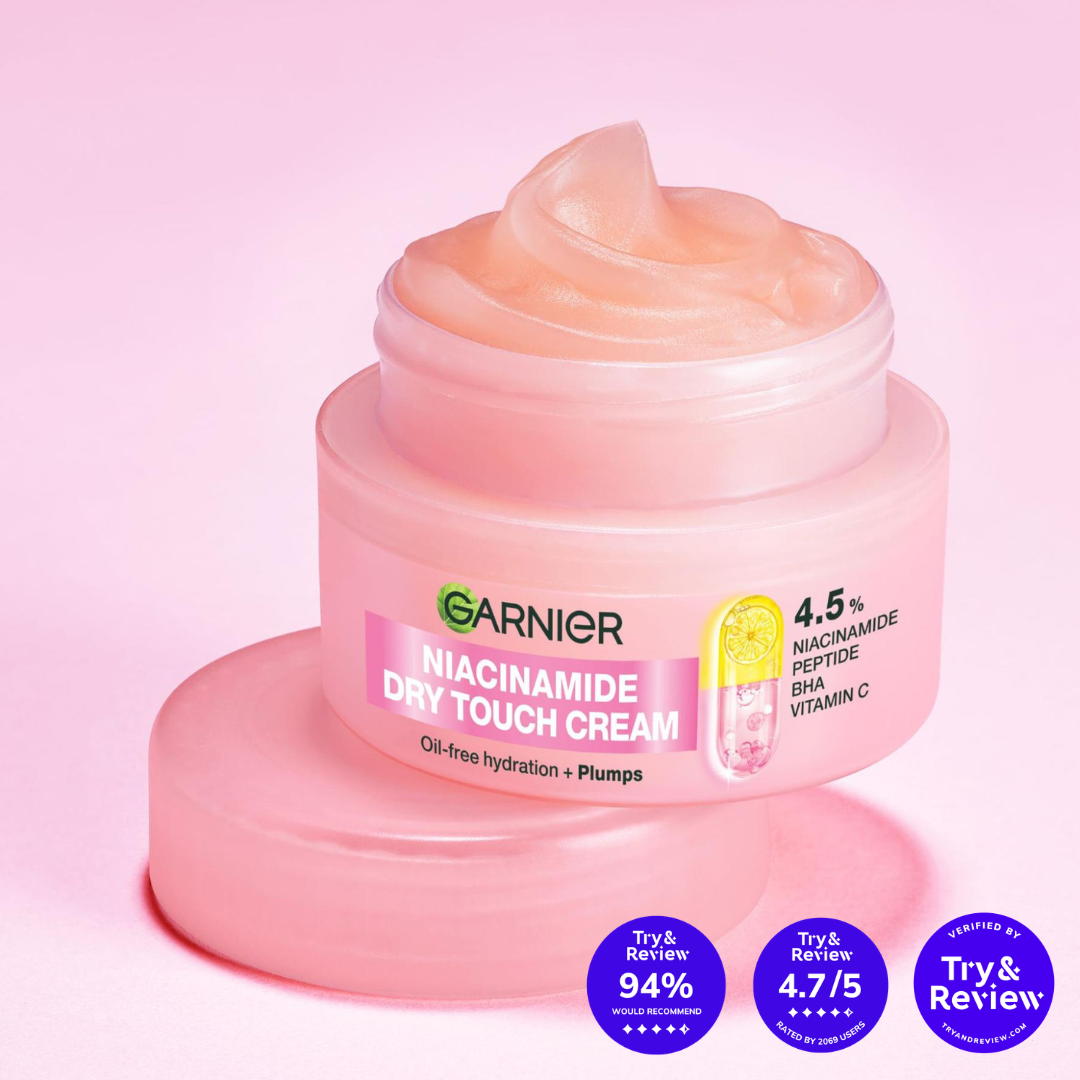 garnier dry touch cream