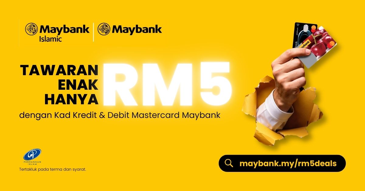 RM5 Deals maybank