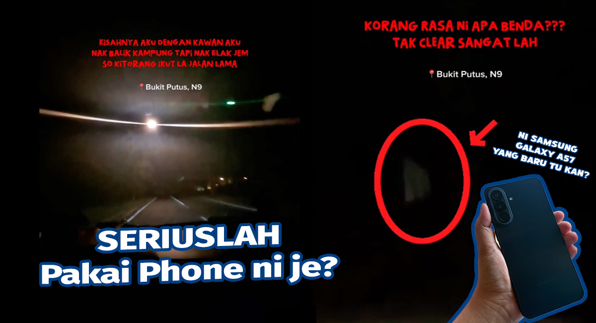 “Apa Yang Dirakam Tu?”- Jelas Ada Penampakan. Siapa Balik Raya Lalu Jalan Dalam, Ada Yang Kena Macam Ni?