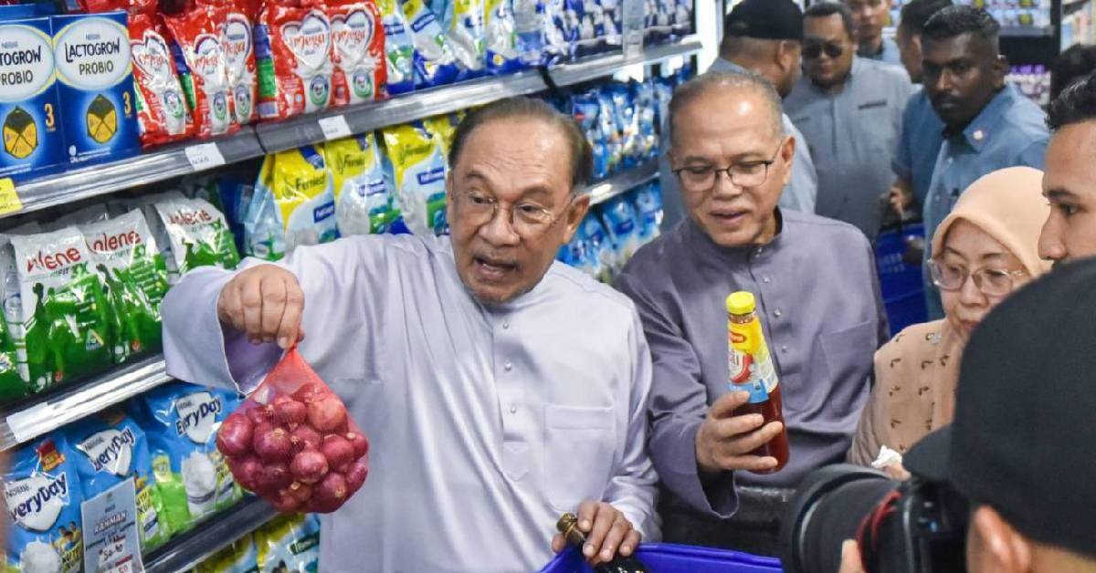 Anwar Ibrahim Rasmikan Madani Mart Pertama, Usaha Tangani Kos Sara Hidup