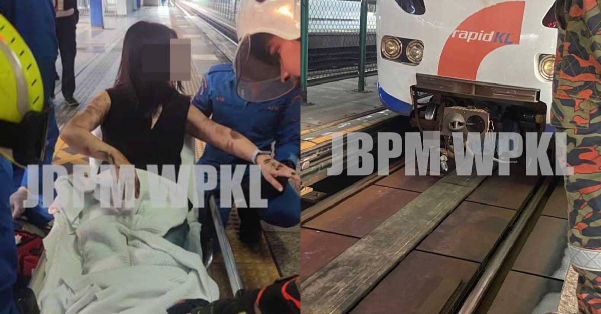 Polis Dedah Punca Wanita 39 Tahun Jatuh Ke Landasan LRT Abdullah Hukum