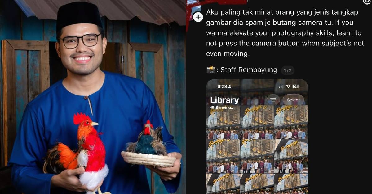 “Tolong Belajar, Tingkatkan Skil” – Pelanggan ‘Complain’ Staf Rembayung Ambil Gambar Tak Cantik, Respon Khairul Aming Memang ‘Win’!