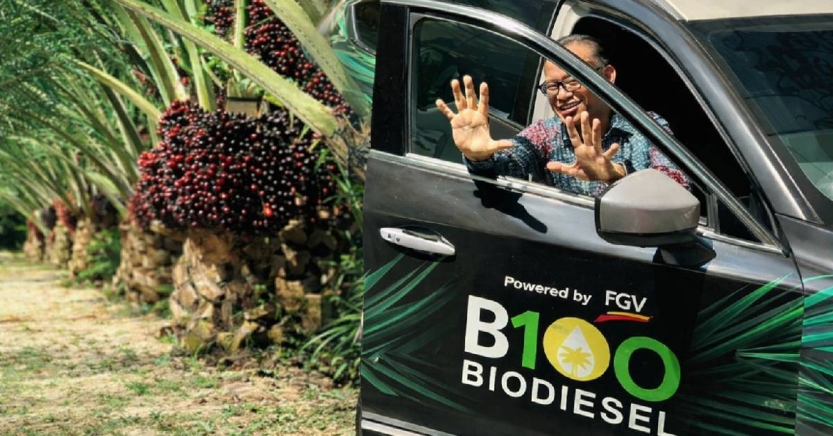 FELDA Perkenal Minyak Biodiesel B100, Dibuat Sepenuhnya Guna Minyak Kelapa Sawit