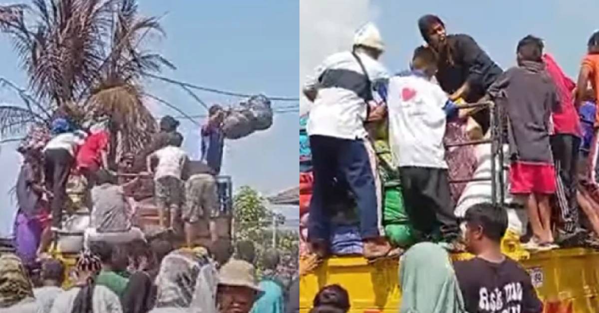 Lori Bawa Bantuan Mangsa Kebakaran Diserbu Orang Luar, Pemandu Luah Rasa Terkilan – “Mereka Sangat Agresif”