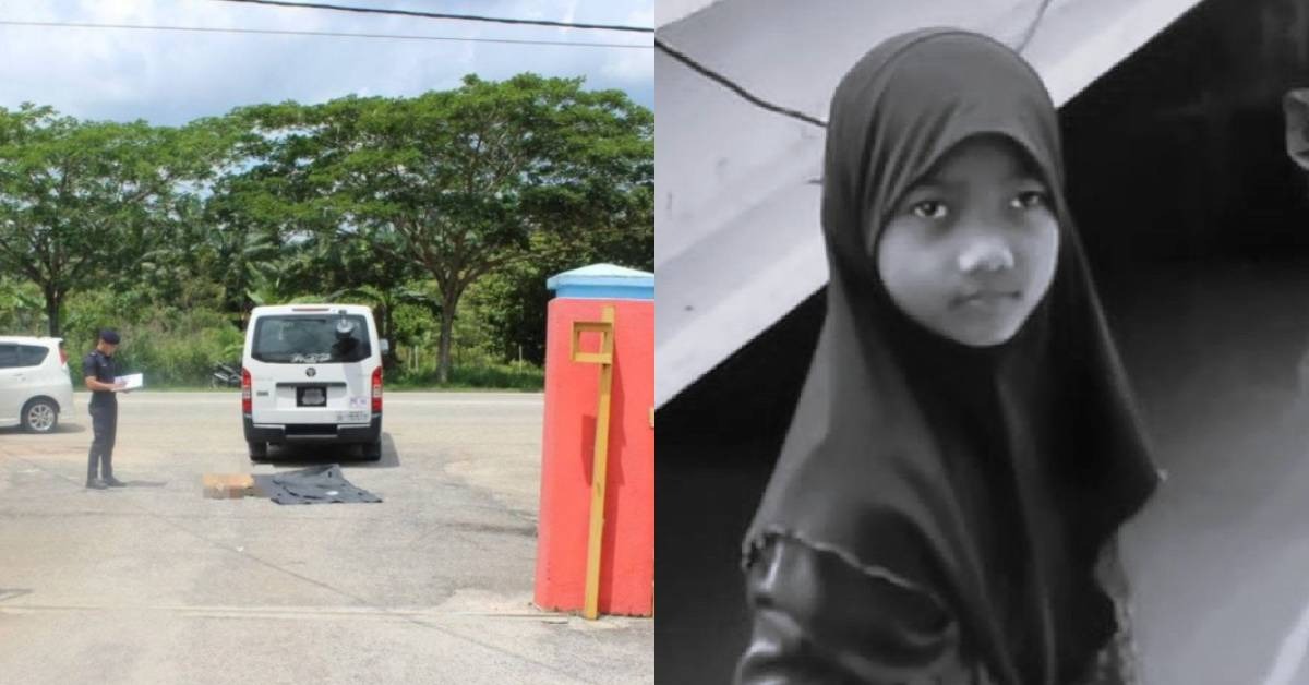 Pemandu Van Usia 60 Tahun Langgar Pelajar Tahun 2 Hingga Maut Ditahan Polis