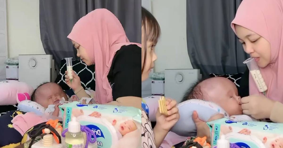Diceraikan Suami, Ibu Tunggal Gigih ‘Live’ Jual Barang Sambil Dukung Anak Hidap Hydrocephalus