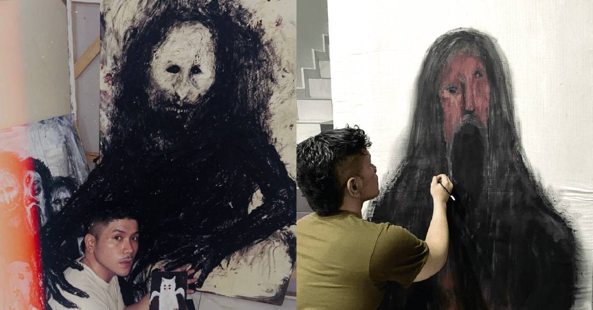 Lukisan Pernah Dikritik Seakan Jelmaan ‘Real’ Hantu, Pelukis Ini Jadikan Karya Surealisme Sebagai Luahan Jiwa