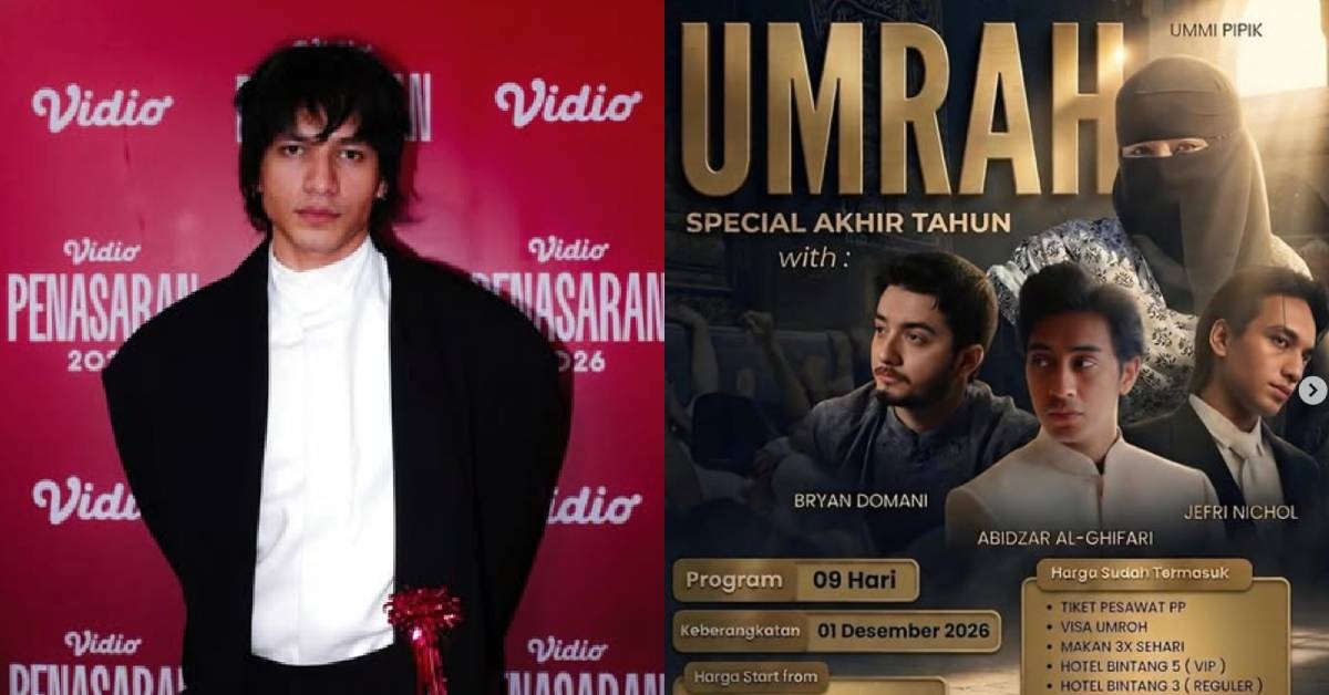 Jefri Nichol Dikecam Ramai Tak Layak Tunai Umrah, Rakan Selebriti Tampil Pertahan Rakan – “Orang Berdosa Tak Boleh Tunai Umrah?”