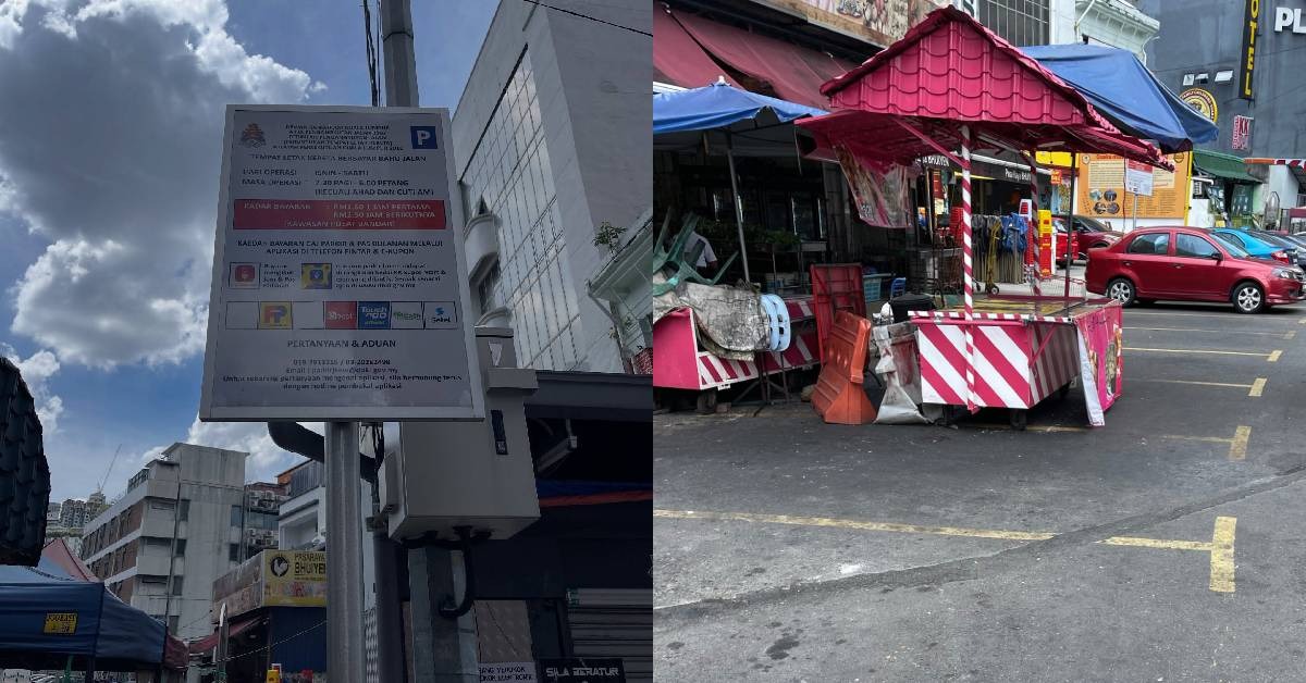 “Pukul 6 Jangan Parkir Sini, Kami Nak Berniaga” – Warga Asing Halang Tapak Awam Digunakan Orang Ramai
