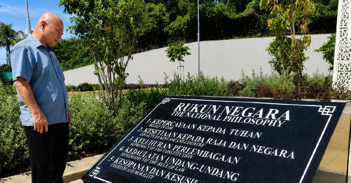 Ronnie Liu Lawat Monumen Rukun Negara – “Saya Kembali Bermuhasabah”