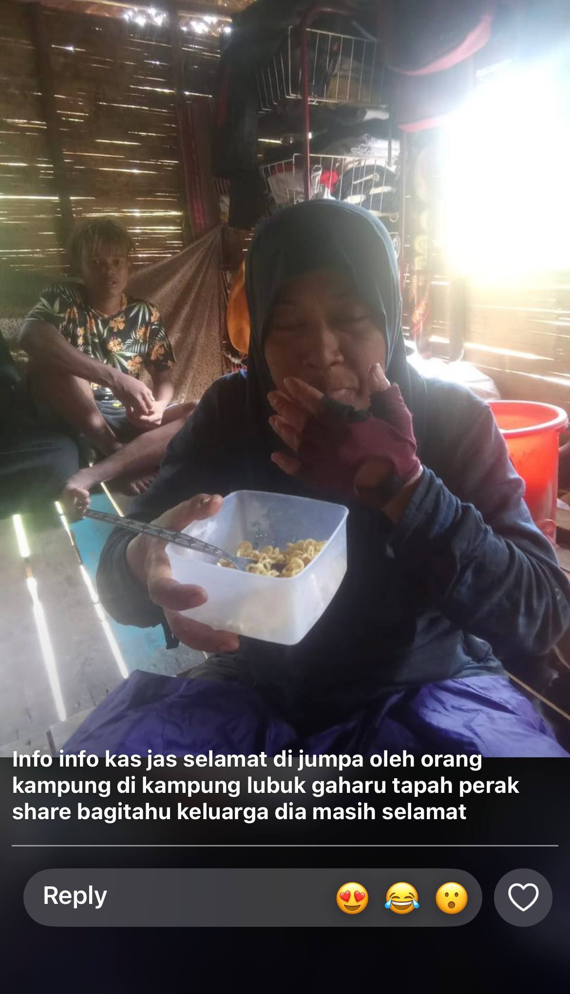 (TERKINI) JPBM Sahkan Jaslinda Sudah Ditemui Di Perkampungan Orang Asli