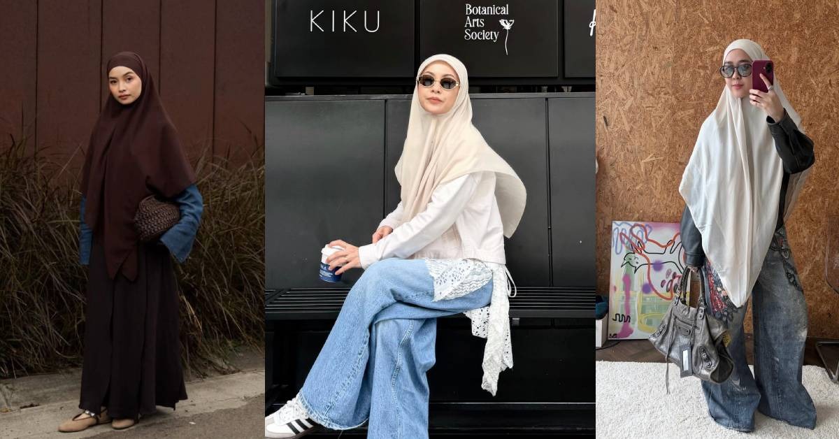 Khiban Mula Jadi ‘Fenomena’ Di Malaysia, Gaya Sopan Tapi Tetap Edgy Sesuai Untuk Hijabi Moden