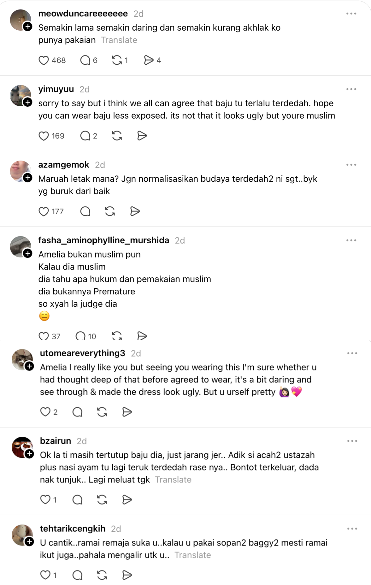 Amelia Henderson Sekali Lagi Jadi Tumpuan, Busana Nampak Pusat Buat Peminat Meradang – “Kurang Akhlak Punya Pakaian”