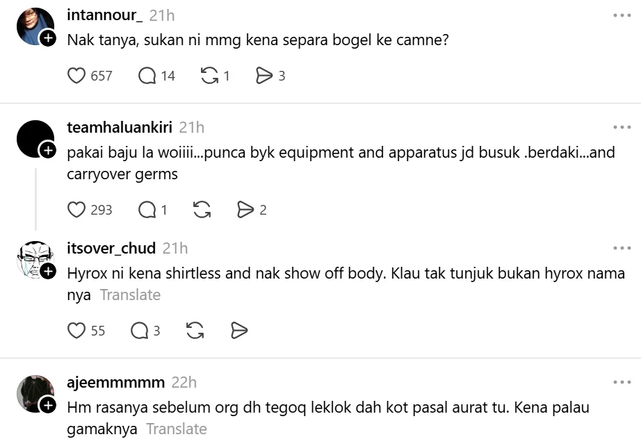 Dr Say Kongsi Sertai Hyrox Bersama Isteri, Gaya Pemakaian Dikritik Netizen  Nak Masuk Kena Separa 