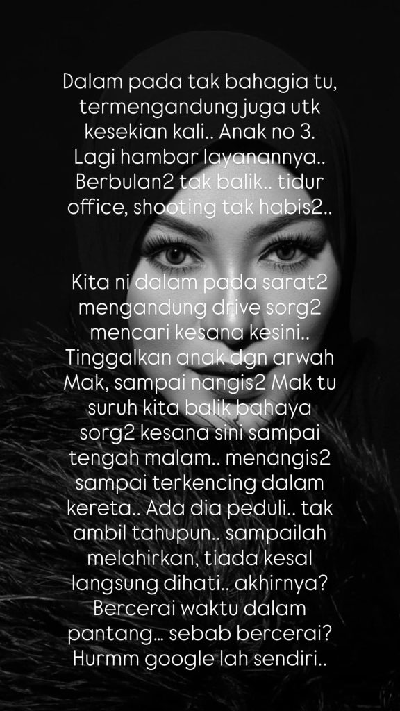 “Sampai Terkencing Dalam Kereta, Ada Dia Peduli?” – Abby Abadi Luah ‘Luka Yang Tersimpan’, Dakwa Pernah Berkorban Demi Keluarga Hingga Trauma