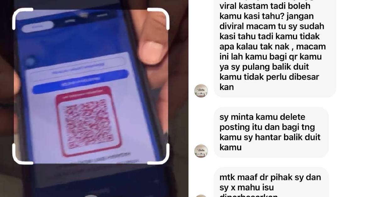 ‘Kantoi’ Minta Duit Kopi RM 100 Dekat Penumpang KLIA, Pegawai Kastam Kelam Kabut Mohon Maaf Di DM – “Tak Perlu Kecoh-Kecoh”