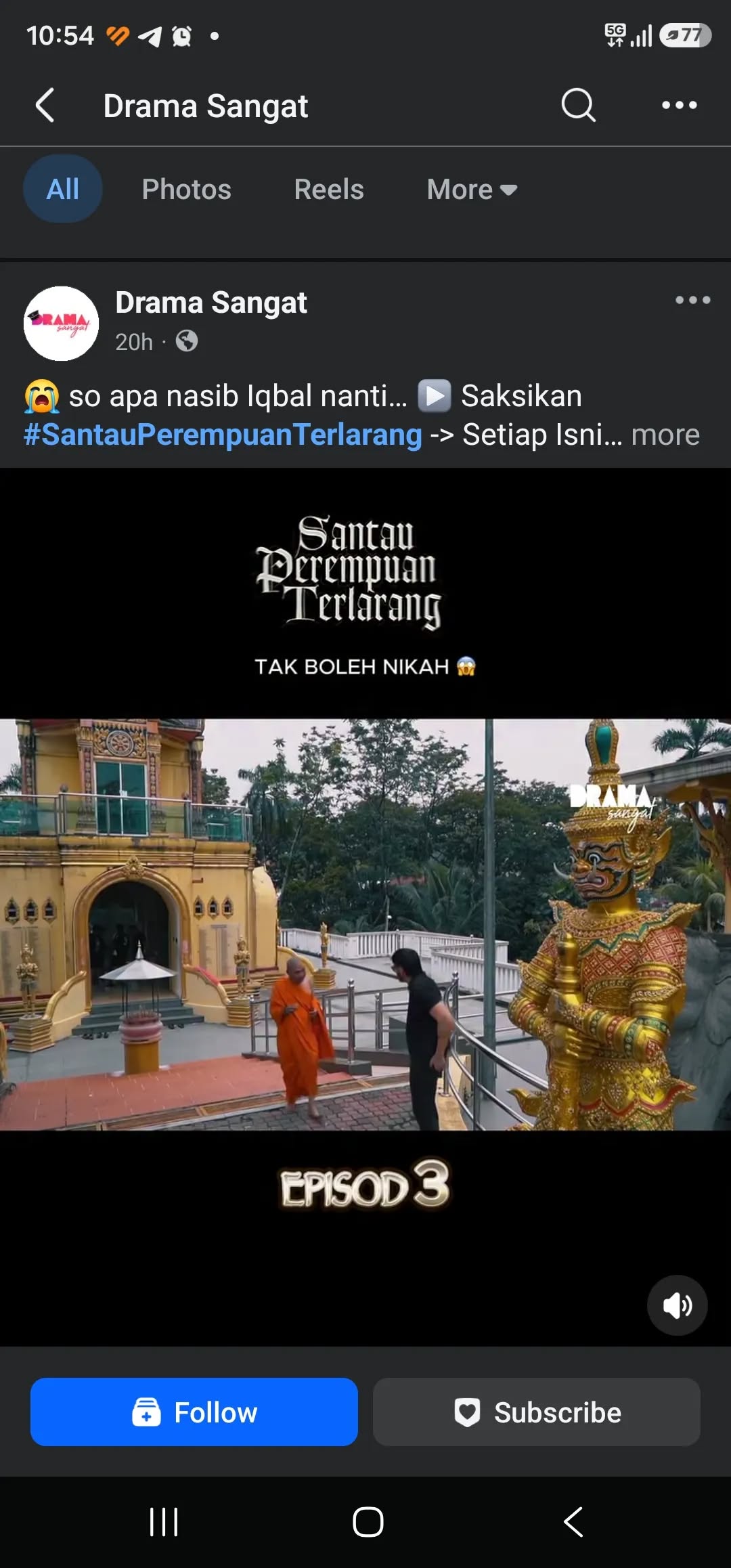 Babak Drama Santau Perempuan Terlarang Didakwa Hina Agama Buddha, Gambarkan Sami Dan Wat Sebagai T