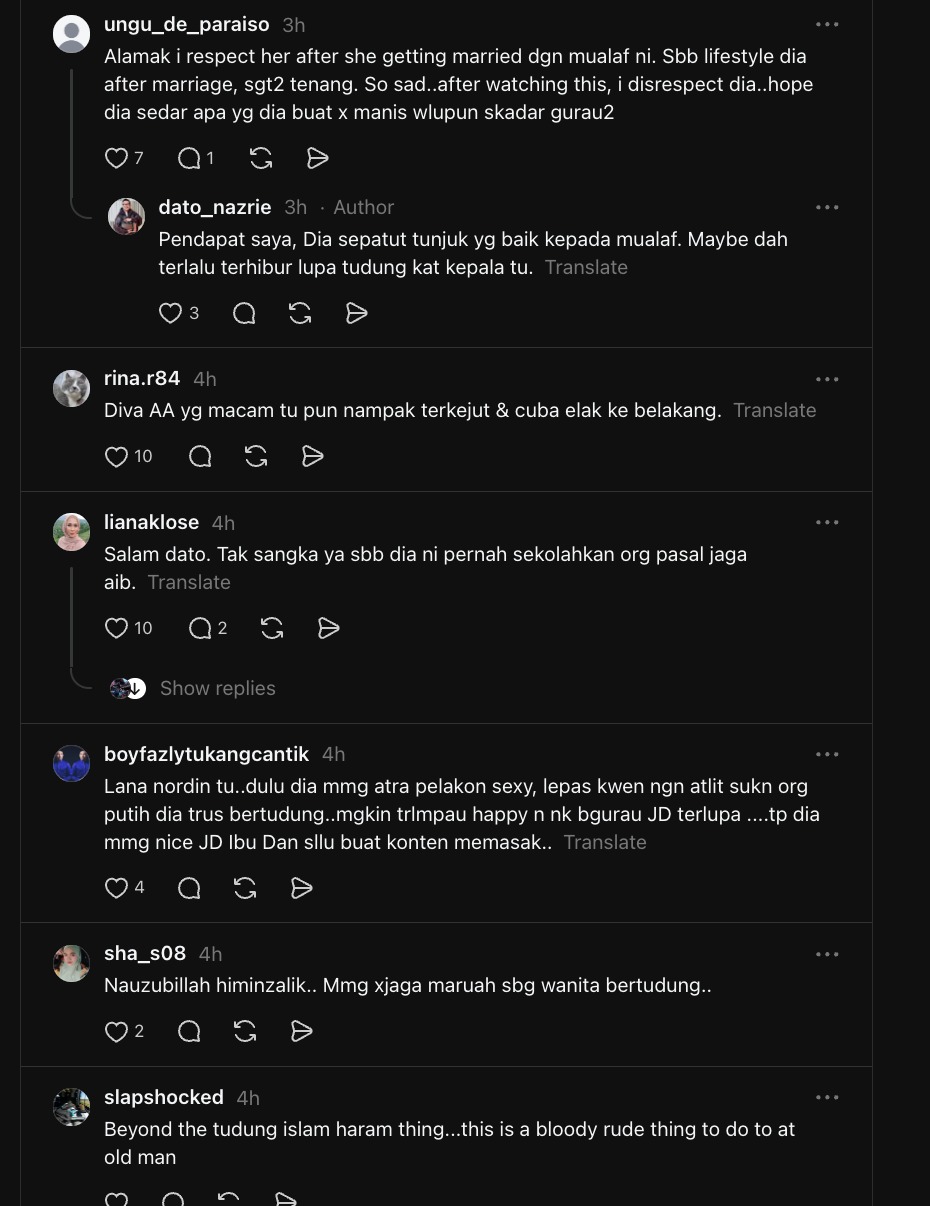 Pelakon Wanita Dikecam ‘Bergesel’ Dengan Personaliti TV Di Atas Pentas – “Tergamam Diva AA”