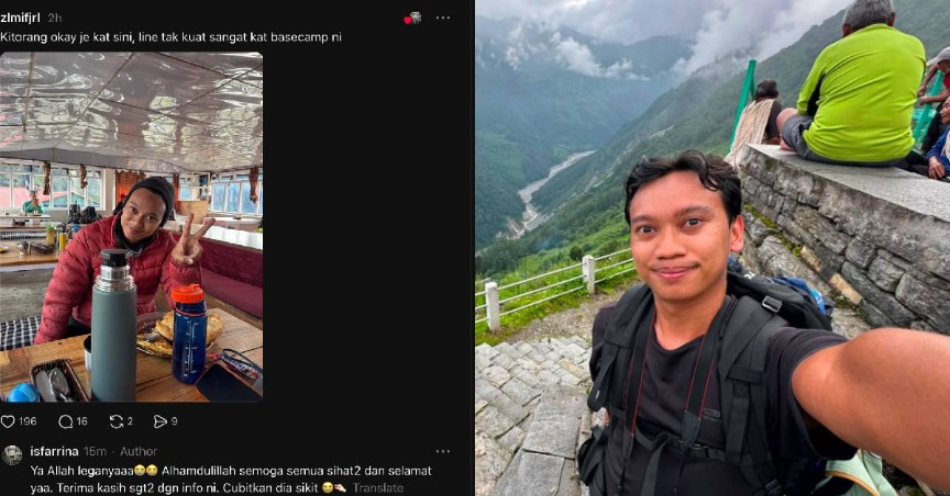 “Doakan Adik Saya Di Nepal Selamat” – Wanita Cemas Masih Gagal Hubungi Adik Sertai Trip Annapurna, Respon Seorang Lelaki Ini Curi Perhatian