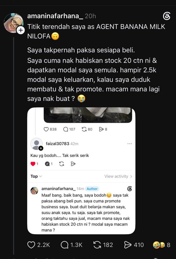 susu pisang