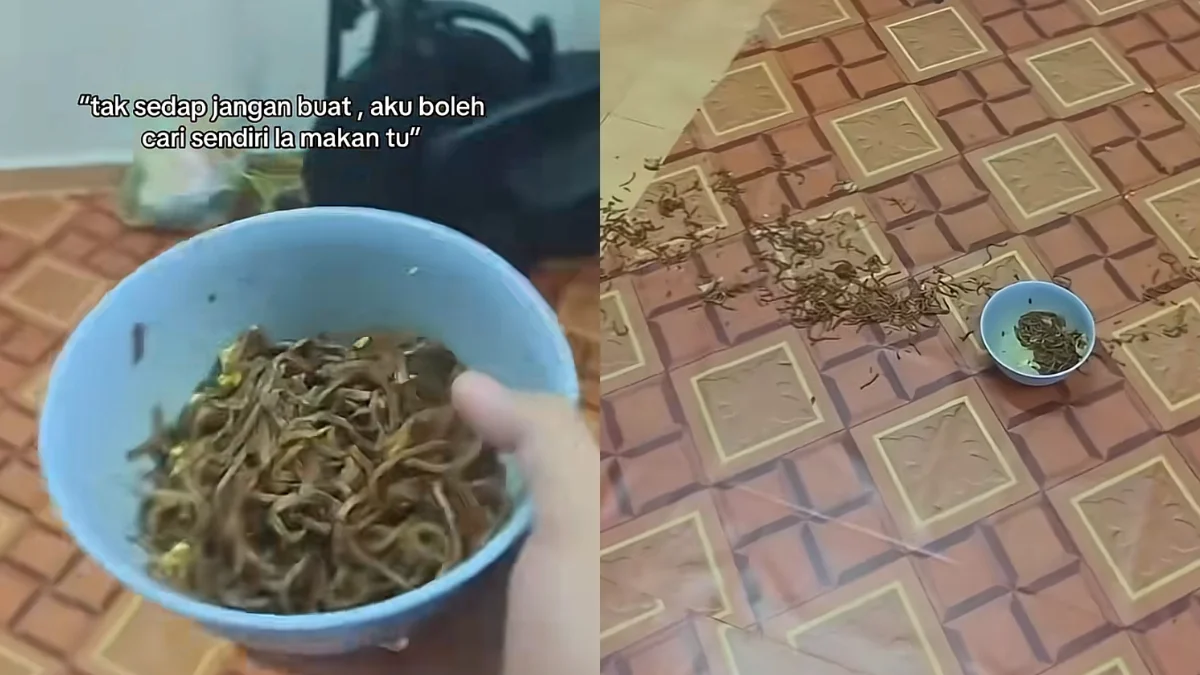 “Bos Saya Malu” – Lelaki Campak Mi Goreng Dimasak Nenek Menjadi ‘Viral’, Dibuang Kerja Serta Merta