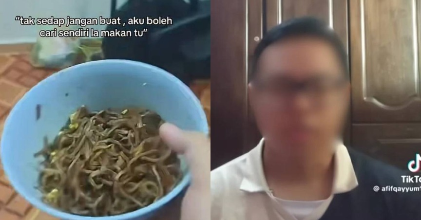 “Bos Saya Malu” – Lelaki Campak Mi Goreng Dimasak Nenek Menjadi ‘Viral’, Dibuang Kerja Serta Merta
