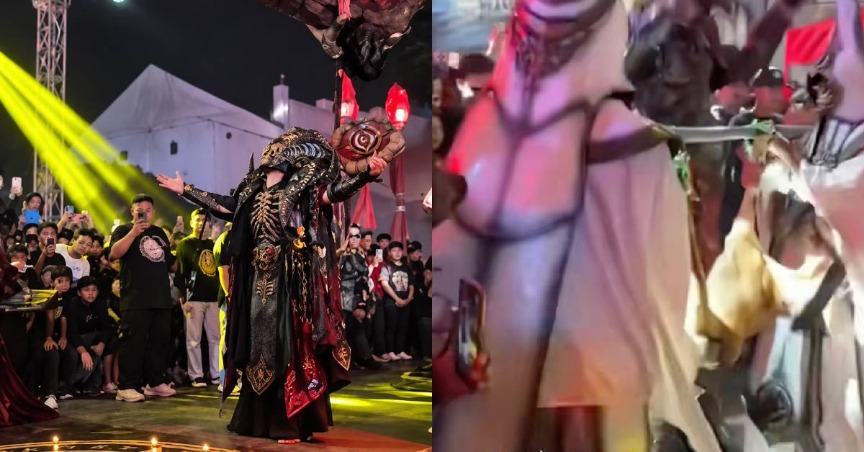 Sembelih Kambing, Pentagram Terbalik & Baphomet, Sambutan Maulidur Rasul Di Daerah Pekalongan Di