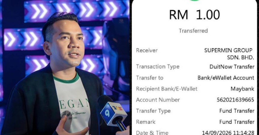 Pempengaruh Tunjuk Resit Bayar RM1 Setelah Berhutang Usahawan Sebanyak RM160K – “Saya Bayar Dulu Sikit”