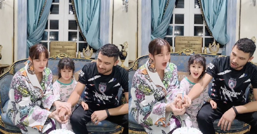 “Tak Beriya Pun, ‘Simple’ Je” – Juliana Evans Umum Jantina Anak Ketiga, Cara Sederhana Cuma Potong Kek Raih Perhatian