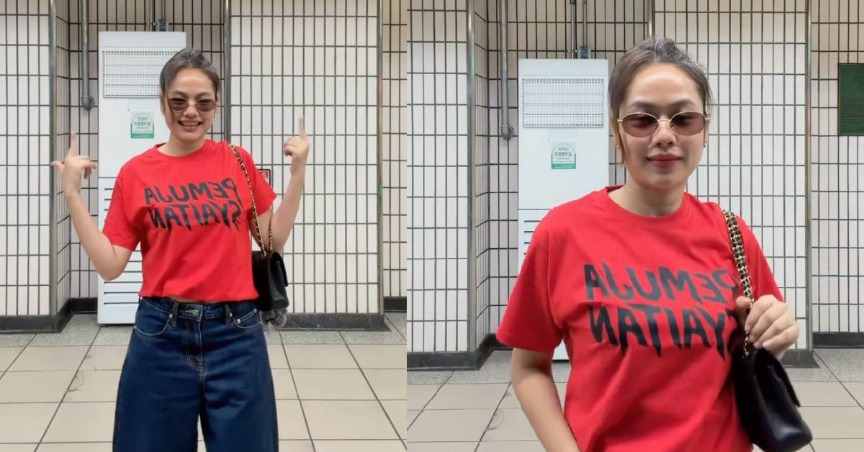 “Promote Amalan Puja Iblis Ke Ni? ” – Liyana Jasmay Dikecam Pakai T-Shirt Promosi Filem ‘Pemuja Syaitan’, Netizen Dakwa Boleh Lari Akidah