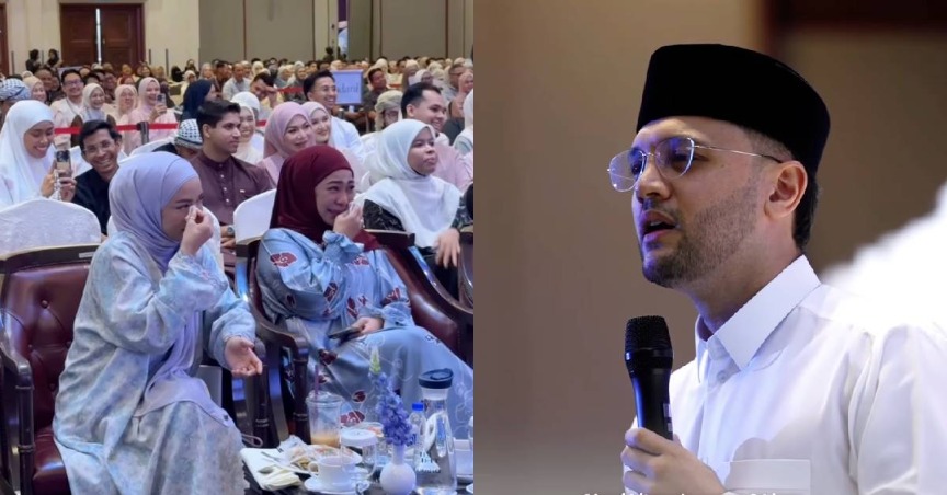 800 Peserta Sebak, Menangis Hayati Makna Rumah Tangga Dalam Program Anjuran PU Riz & Neelofa