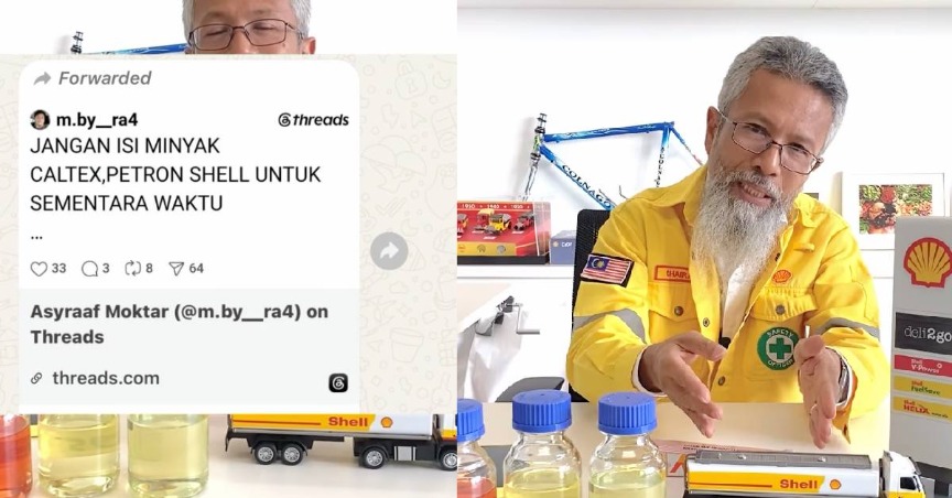 “Saya Ingin ‘Confirm’… – Muncul Dakwaan Minyak Petrol Tercemar, Pakcik Shell Tampil Beri Penjelasan