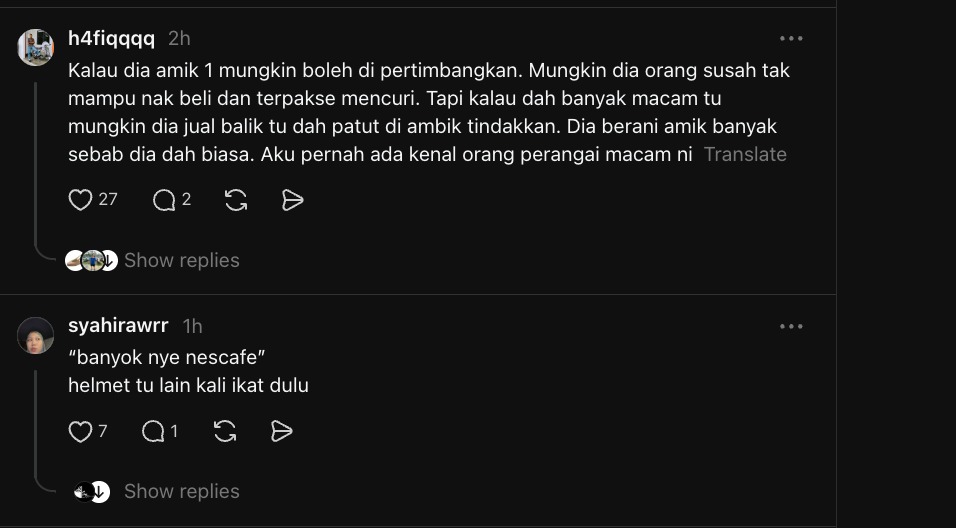 “Nak Kesian Tapi Banyak Pula Paket Nescafe Akak Rembat”– Netizen