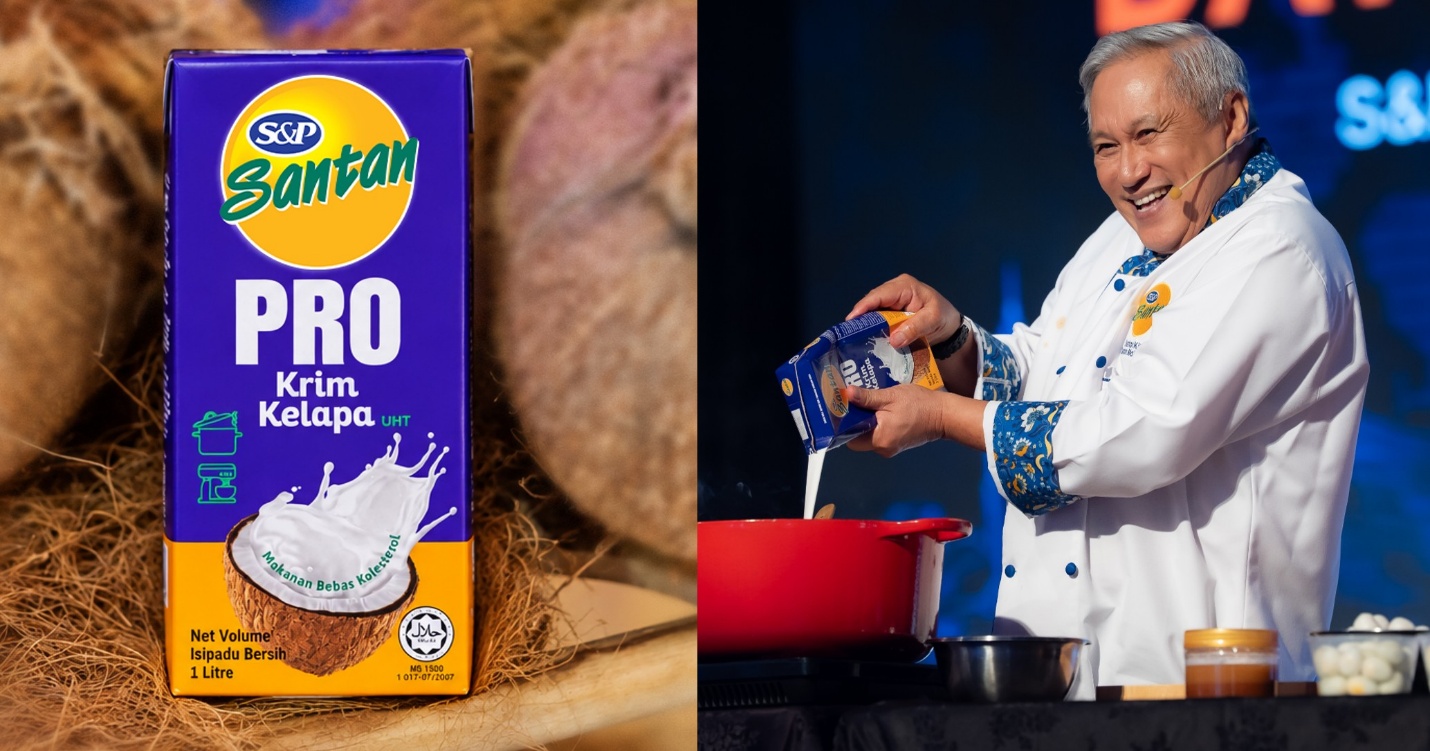 Chef Wan Dah Approved, Confirm Jadi! S&P Santan PRO Kini Lebih Pekat, Lebih Aroma