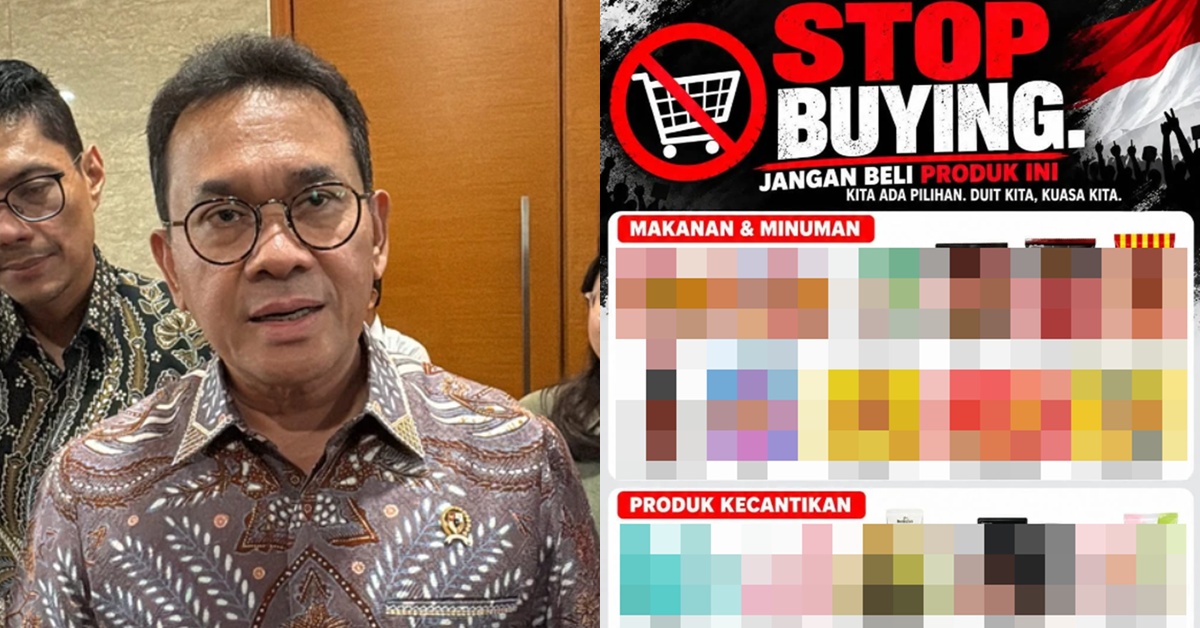 “Ini Hanya Bersifat Sementara” – Menteri Perdagangan Anggap Isu Boikot Produk Indonesia Bukan Masalah Besar