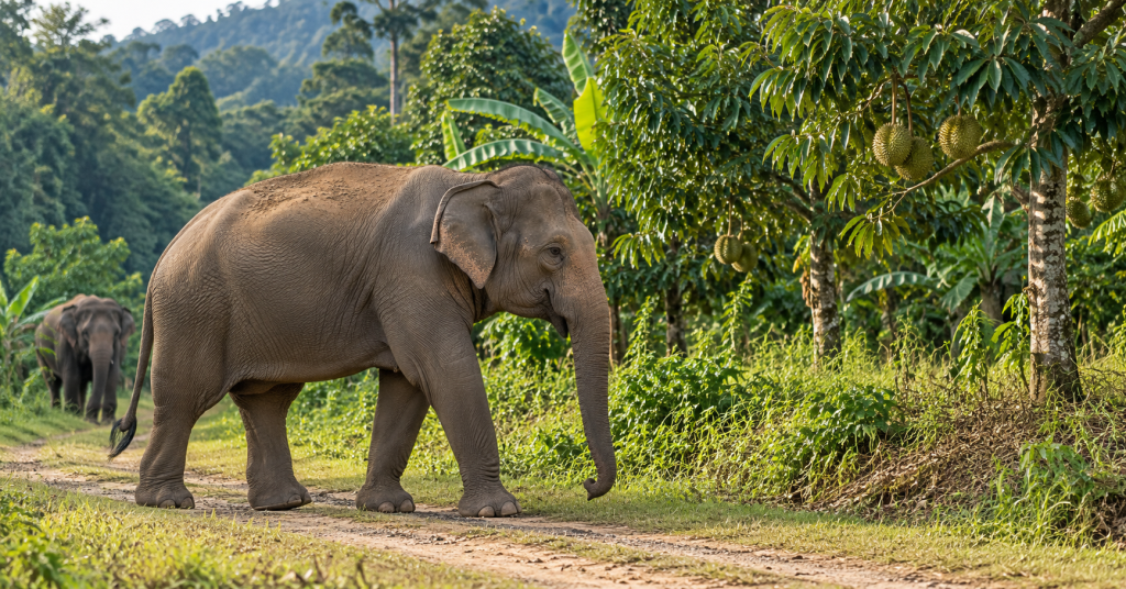 Gangguan Gajah Liar Di Bukit Bangkong, Chemor: PERHILITAN Laksana Kawalan Dan Pemantauan