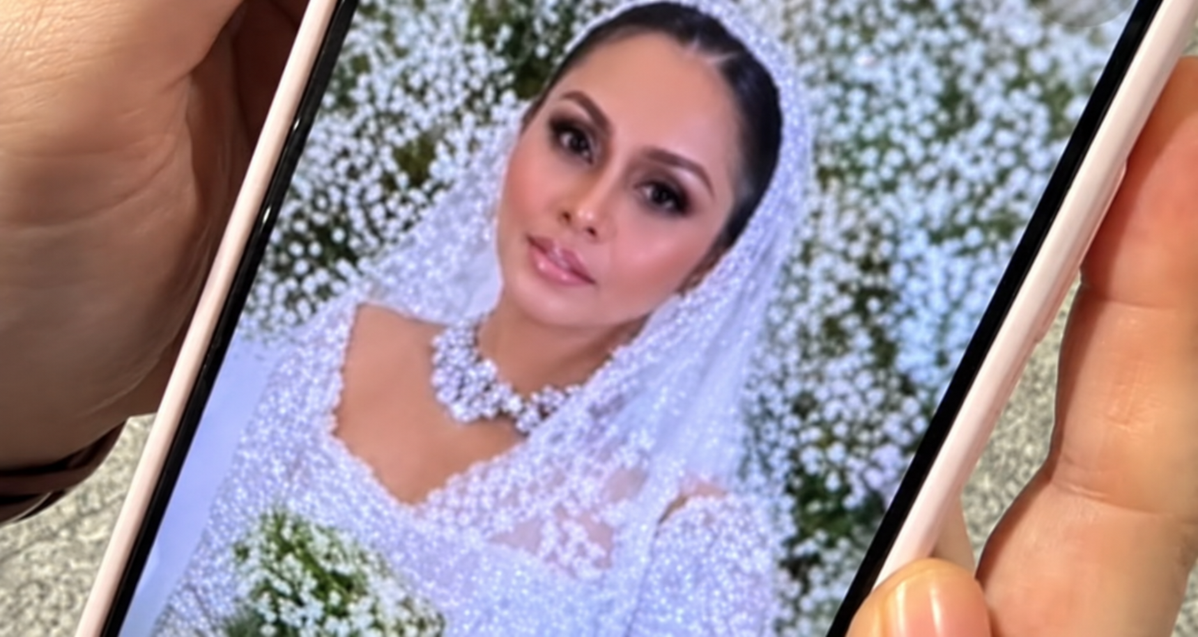 Foto Dayang Berbusana Pengantin Cetus Spekulasi Sudah Berkahwin Dengan Hael Husaini